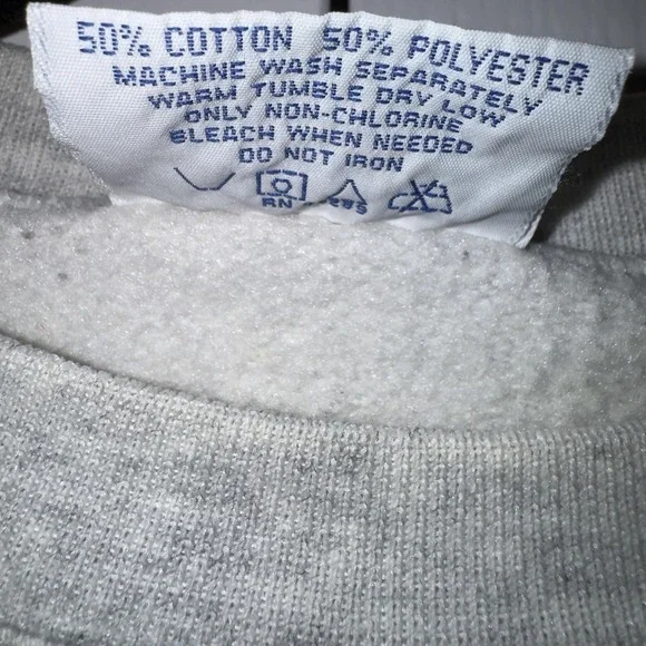 Ohio State Buckeyes Sweatshirt Mens Large Gray Football Student Union Crewneck - Picture 5 of 11